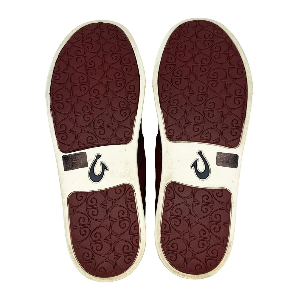 OLUKAI Pehuea Women's Breathable Slip-On Shoes • 9‎ • red wine